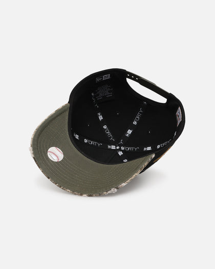 New Era New York Yankees 'Realtree Grit 2.0' 9FORTY A-Frame Snapback Black/Green/Orange