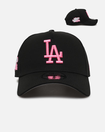 New Era Los Angeles Dodgers 'Black Pink' 9FORTY A-Frame Snapback Black/Pink