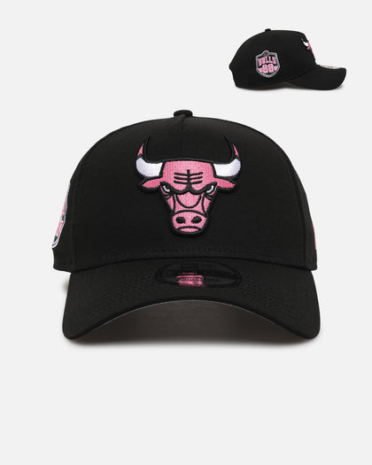 New Era Chicago Bulls 'Black Pink' 9FORTY A-Frame Snapback