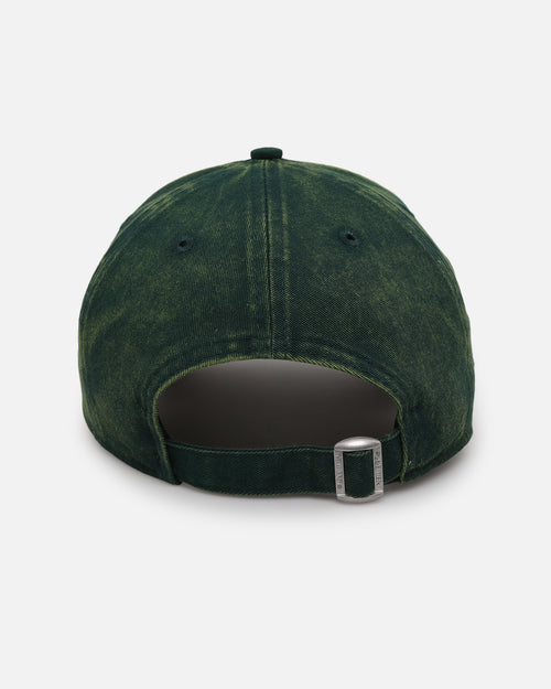 New Era Atlanta Braves 'Washed Green' 9FORTY A-Frame Strapback Green/Black