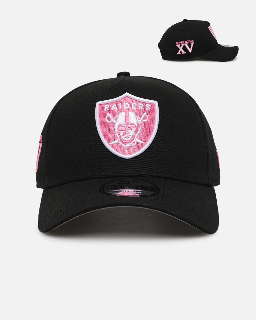 New Era Las Vegas Raiders 'Black Pink' 9FORTY A-Frame Snapback