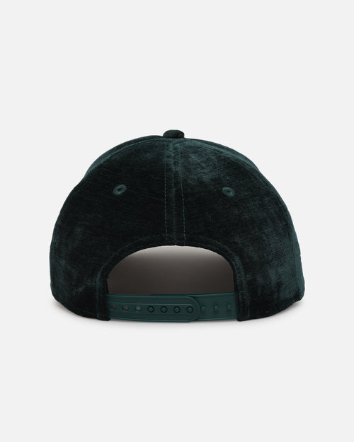 New Era Las Vegas Raiders 'Plush Chenille' 9FORTY A-Frame Snapback Dark Green