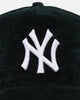 New Era New York Yankees 'Plush Chenille' 9FORTY A-Frame Snapback Dark Green