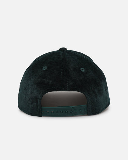 New Era New York Jets 'Plush Chenille' 9FORTY A-Frame Snapback Dark Green