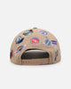 New Era NBA 'All Over Leagues' 9FORTY A-Frame Snapback Camel