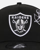 New Era Las Vegas Raiders 'Cherub Official Team Color' 9FORTY A-Frame Snapback Black