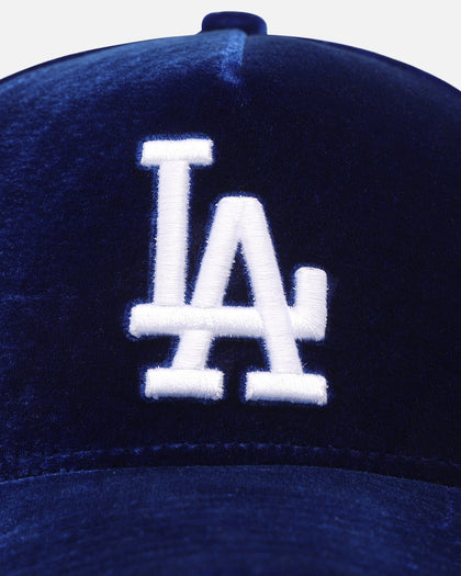 New Era Los Angeles Dodgers 'Velvet Official Team Color' 9FORTY A-Frame Snapback Blue