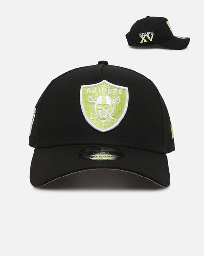 New Era Las Vegas Raiders 'Volt' 9FORTY A-Frame Snapback Black/Green