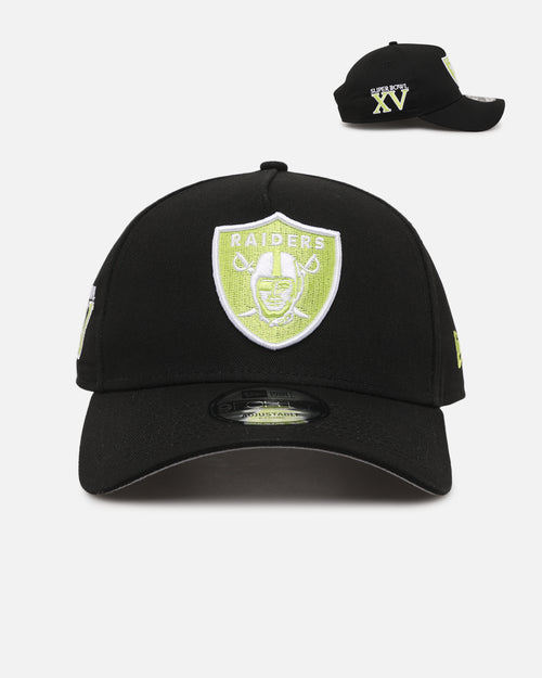 New Era Las Vegas Raiders 'Volt' 9FORTY A-Frame Snapback Black/Green