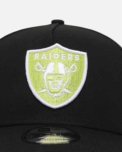 New Era Las Vegas Raiders 'Volt' 9FORTY A-Frame Snapback Black/Green