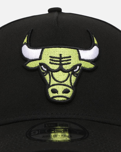 New Era Chicago Bulls 'Volt' 9FORTY A-Frame Snapback Black/Green