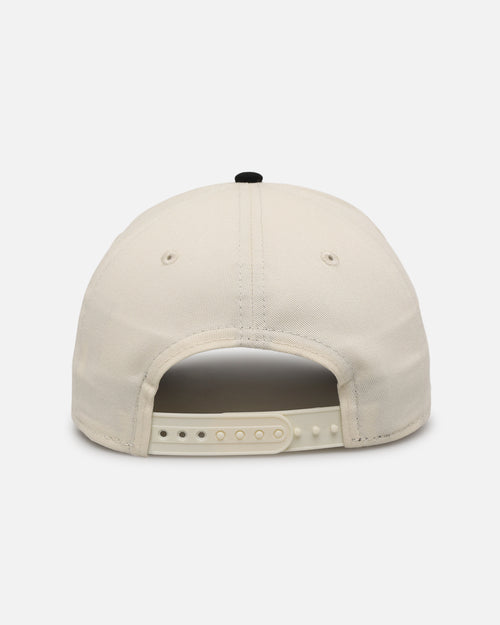 New Era Blank 9FORTY A-Frame Snapback Chrome Black