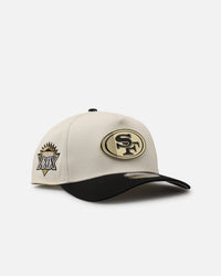 New Era San Francisco 49ers 'Gold Medal Badge' 9FORTY A-Frame Snapback White/Black/Green