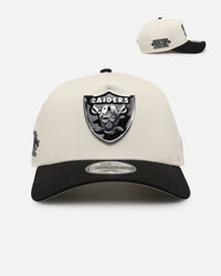New Era Las Vegas Raiders 'Gold Medal Badge' 9FORTY A-Frame Snapback White/Black/Green