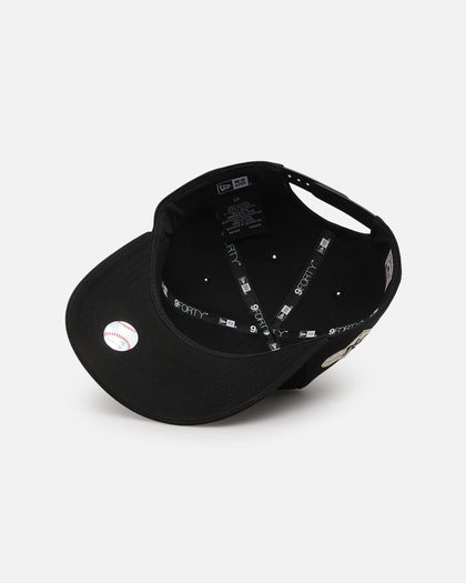 New Era New York Yankees 'Gold Medal Badge' 9FORTY A-Frame Snapback Black/White/Green