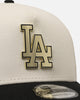 New Era Los Angeles Dodgers 'Gold Medal Badge' 9FORTY A-Frame Snapback White/Black/Green