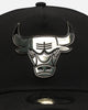 New Era Chicago Bulls 'Gold Medal Badge' 9FORTY A-Frame Snapback Black/White/Green