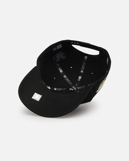New Era Chicago Bulls 'Gold Medal Badge' 9FORTY A-Frame Snapback Black/White/Green