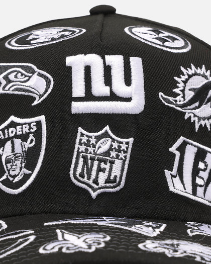 New Era NFL 'All Over Leagues' 9FORTY A-Frame Snapback Black