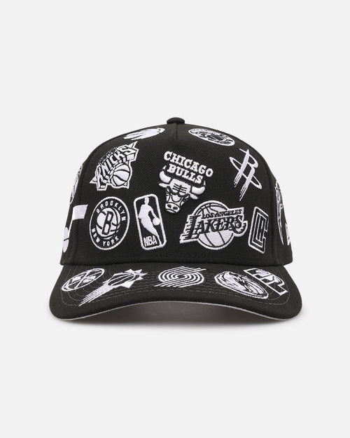 New Era NBA 'All Over Leagues' 9FORTY A-Frame Snapback Black