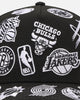 New Era NBA 'All Over Leagues' 9FORTY A-Frame Snapback Black