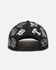 New Era MLB 'All Over Leagues' 9FORTY A-Frame Snapback Black