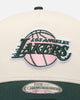 New Era Los Angeles Lakers 'Chrome Dark Green' 9FORTY A-Frame Snapback Chrome/Dark Green