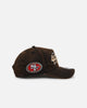 New Era San Francisco 49ers 'Black Washed Official Team Color' 9FORTY A-Frame Snapback Washed Black