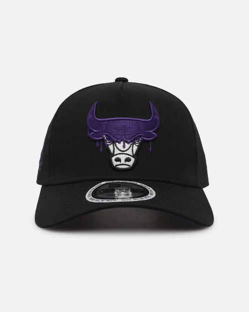 New Era Chicago Bulls 'Drip 3.0' 9FORTY A-Frame Snapback Black