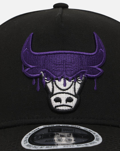 New Era Chicago Bulls 'Drip 3.0' 9FORTY A-Frame Snapback Black