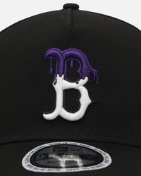 New Era Boston Red Sox 'Drip 3.0' 9FORTY A-Frame Snapback Black
