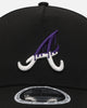 New Era Atlanta Braves 'Drip 3.0' 9FORTY A-Frame Snapback Black