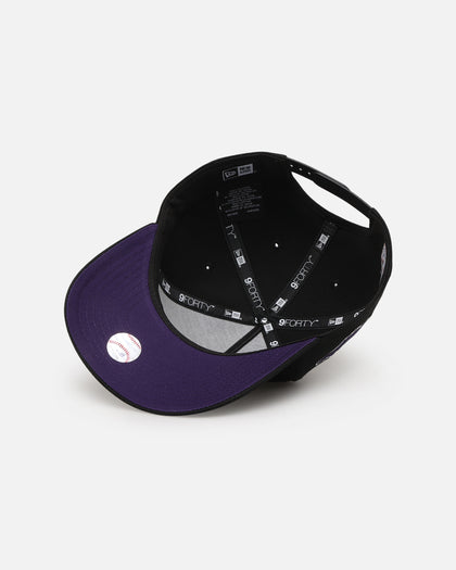 New Era Atlanta Braves 'Drip 3.0' 9FORTY A-Frame Snapback Black