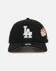 New Era Los Angeles Dodgers 'Satin Flower' 9FORTY A-Frame Snapback Black/Pink