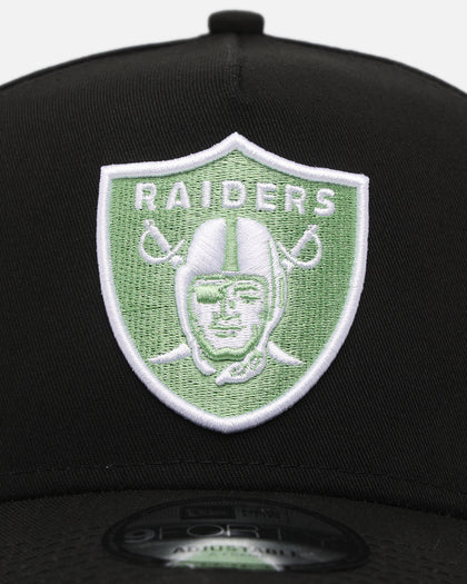New Era Las Vegas Raiders 'Satin Flower' 9FORTY A-Frame Snapback Black/Pink