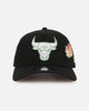 New Era Chicago Bulls 'Satin Flower' 9FORTY A-Frame Snapback Black/Pink