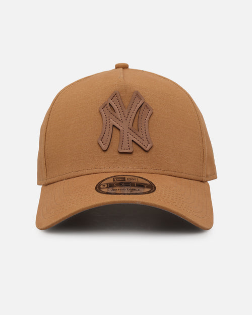 New Era New York Yankees 'Wheat Canvas' 9FORTY A-Frame Snapback Wheat