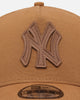 New Era New York Yankees 'Wheat Canvas' 9FORTY A-Frame Snapback Wheat