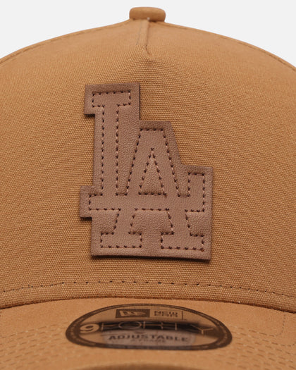 New Era Los Angeles Dodgers 'Wheat Canvas' 9FORTY A-Frame Snapback Wheat