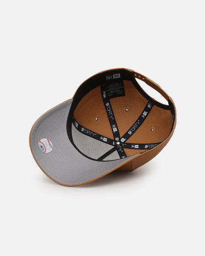 New Era Boston Red Sox 'Wheat Canvas' 9FORTY A-Frame Snapback Wheat