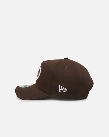 New Era San Francisco 49ers 'Diamante' 9FORTY A-Frame Snapback Walnut