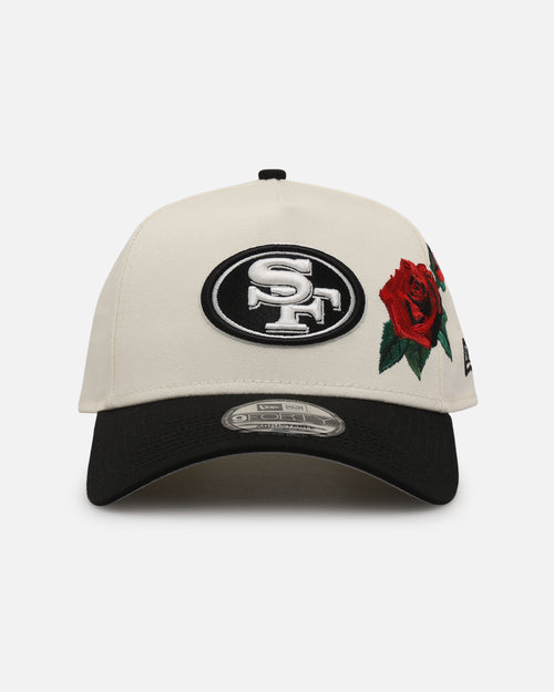 New Era San Francisco 49ers 'Chrome Black Roses' 9FORTY A-Frame Snapback Chrome/Black