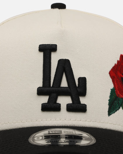 New Era Los Angeles Dodgers 'Chrome Black Roses' 9FORTY A-Frame Snapback Chrome/Black