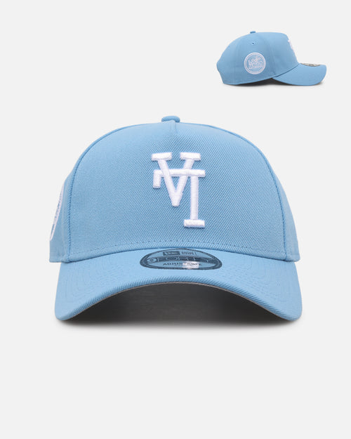 New Era Los Angeles Dodgers 'Upside Down LA Polychromatic' 9FORTY A-Frame Snapback Sky Blue