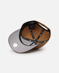 New Era New York Yankees 'Outlaws Wheat' 9FORTY A-Frame Snapback Wheat/Maroon