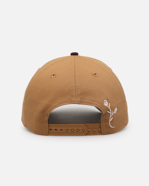 New Era Los Angeles Dodgers 'Outlaws Wheat' 9FORTY A-Frame Snapback Wheat/Maroon