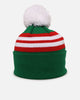 New Era South Sydney Rabbitohs 'NRL 2025 Collection' Knitted Badged Beanie Official Team Colour