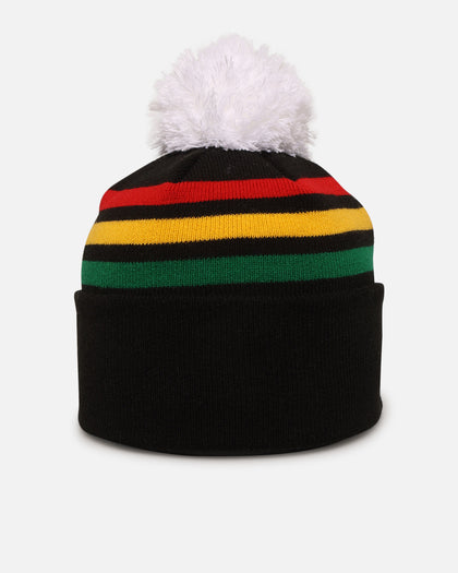 New Era Penrith Panthers 'NRL 2025 Collection' Knitted Badged Beanie Official Team Colour