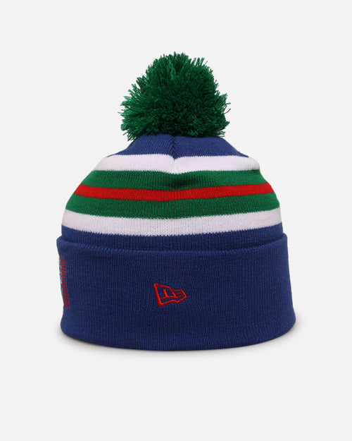 New Era New Zealand Warriors 'NRL 2025 Collection' Knitted Badged Beanie Official Team Colour