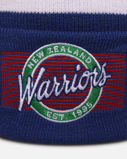 New Era New Zealand Warriors 'NRL 2025 Collection' Knitted Badged Beanie Official Team Colour